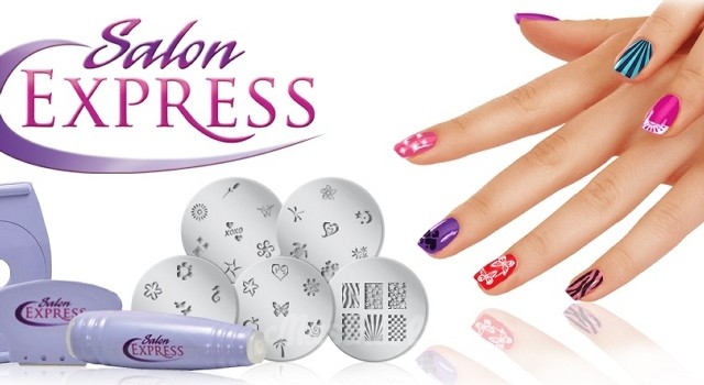 Набор для печати на ногтях в домашних условиях Salon Express. Вид 1